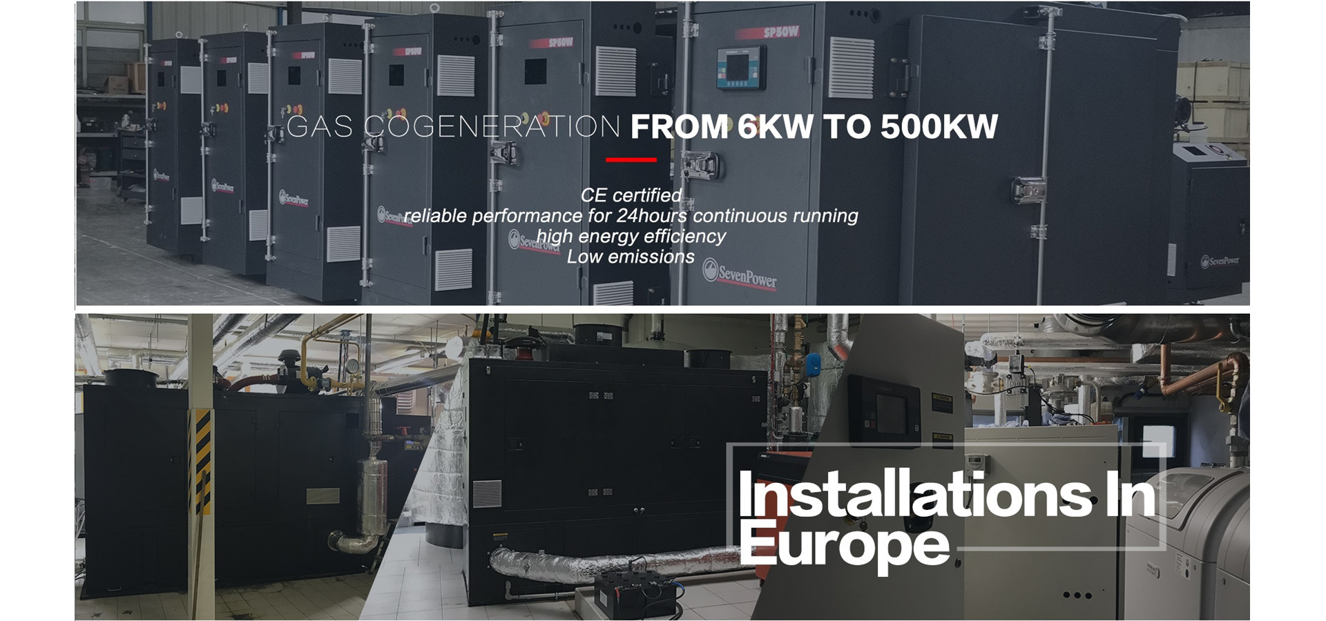 quality Natural Gas CHP factory