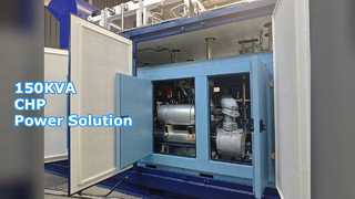 150KVA Natural Gas CHP Power System