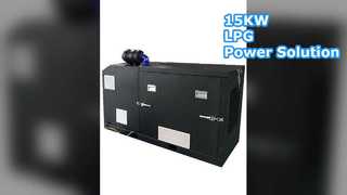 15KW LPG Generator 20KVA 4Y Engine Water Cooled