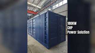 180KW Natural Gas CHP Generator Power Plant