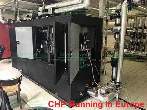 Electric Start 50Hz 200KW Natural Gas Cogeneration Plant