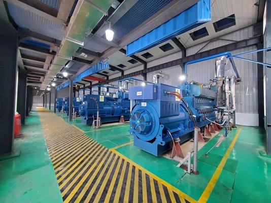 Good price 1000KW 1MW Natural Gas Biogas Generator Set Power Station Open Container online