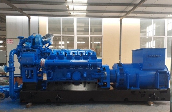 Low Engine Speed Long Service Life Continuous 800KW 1000KVA Natural Gas Biogas Generator Set Power Station