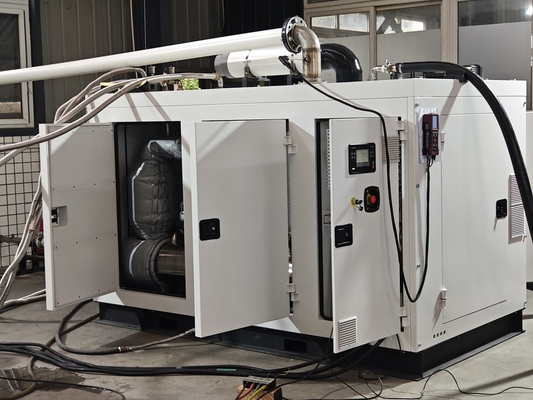 Good price 50Hz CE Approved Low Noise Silent Natural Gas BHKW CHP Cogenerator 120kw 150kva online