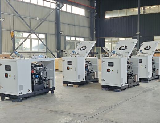 Good price quality single phase high reliability high efficiency lower noise silent micro gas CHP generating system 8kw 10kva 10kw online