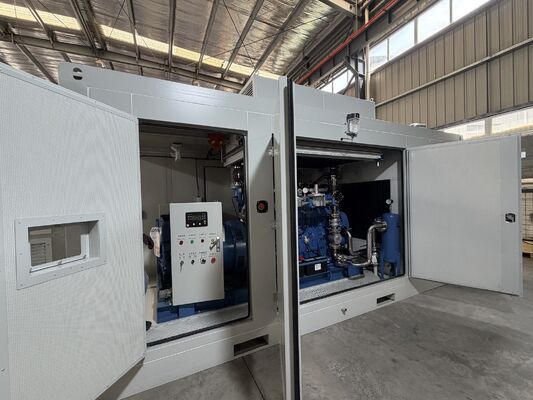 Good price Yuchai Engine Rainproof Soundproof Containerized Outdoor Silent 300KW 400KVA 400KW 500KVA Natural Gas Electric Genset online