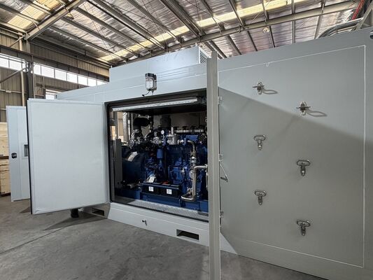 Good price 400kW Yuchai Engine Natural Gas Generator Set with Soundproof Canopy for Outdoor Power Supply online